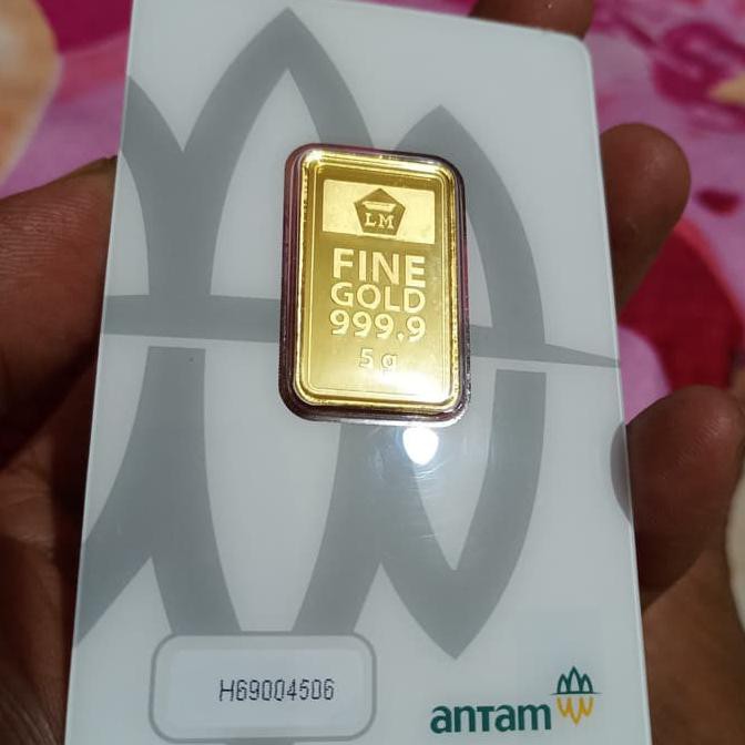 Lm Emas Antam 5 Gram Tanpa Anti Gores Press 2019 Best