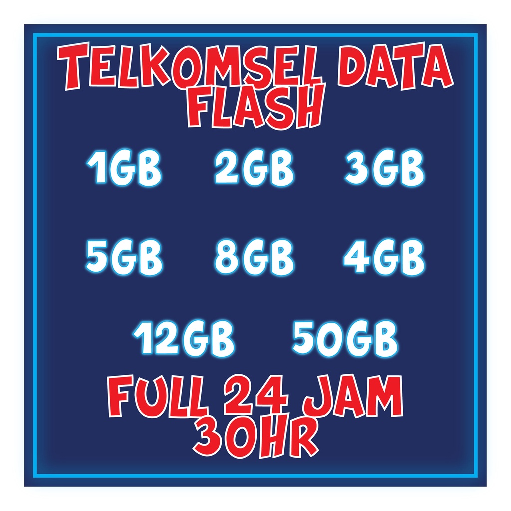 TERMURAH DATA TELKOMSEL KUOTA TELKOMSEL PAKET TELKOMSEL FLASH AS SIMPATI LOOP FLASH 1GB 2GB 3GB 4GB