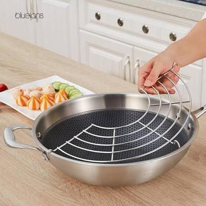 Tatakan Saringan Minyak Wajan Peniris Minyak Goreng Tatakan Saringan Minyak Wajan Peniris Minyak Goreng
