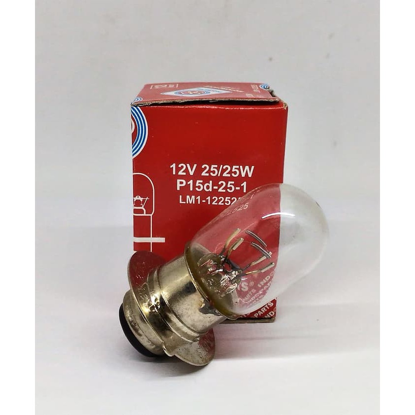 Bohlam Indopart 2525W Lampu Depan Motor Murah Automotive Bulb