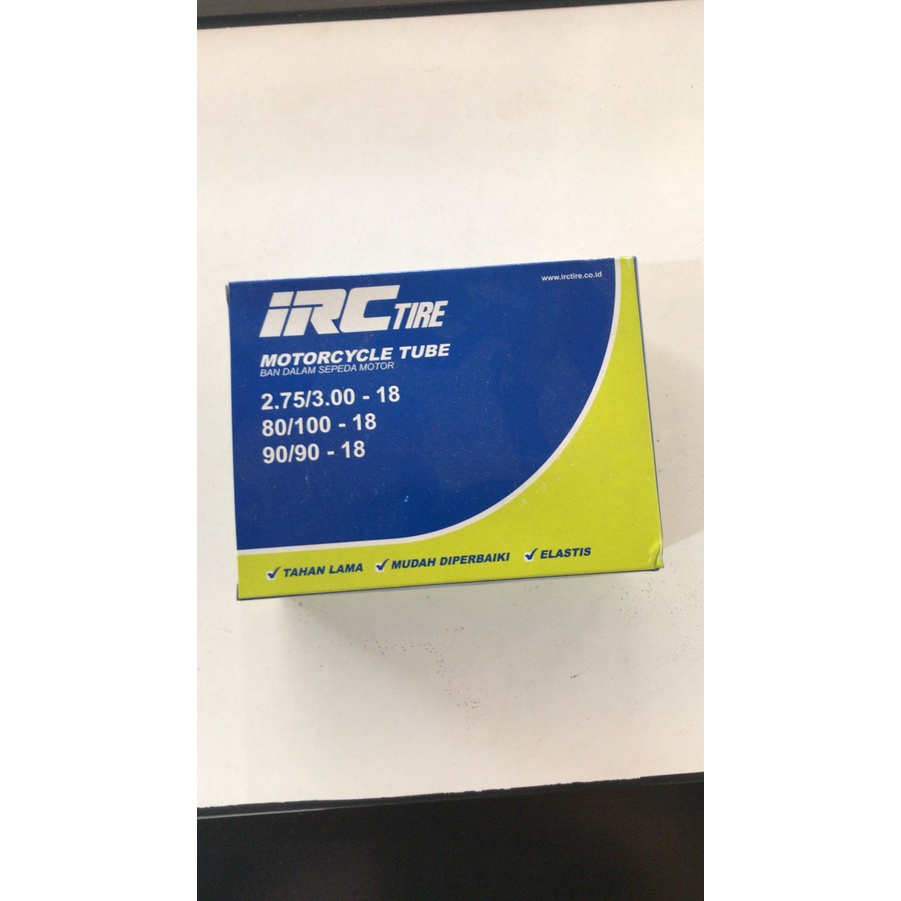 Tube Ban Dalam IRC 275 300 Ring 18 80 / 80 ring 18 90 / 90 ring 18