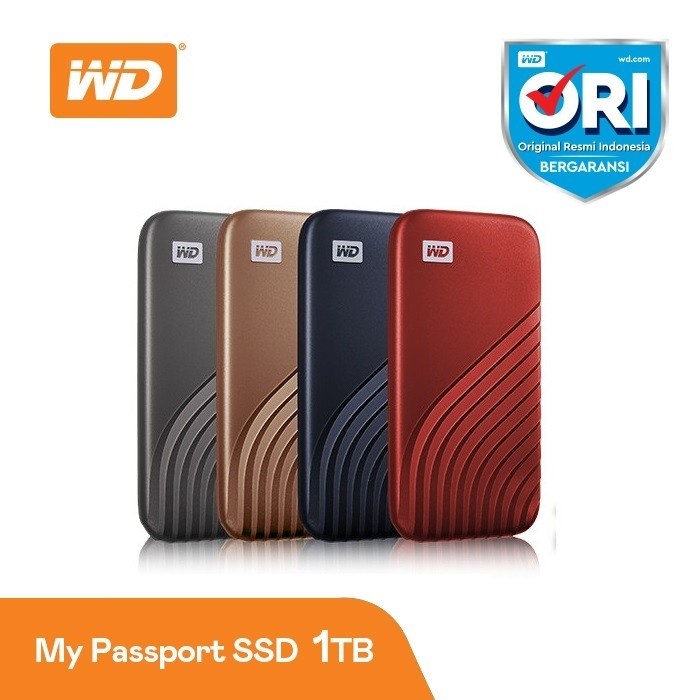 WD My Passport SSD 1TB Portable External