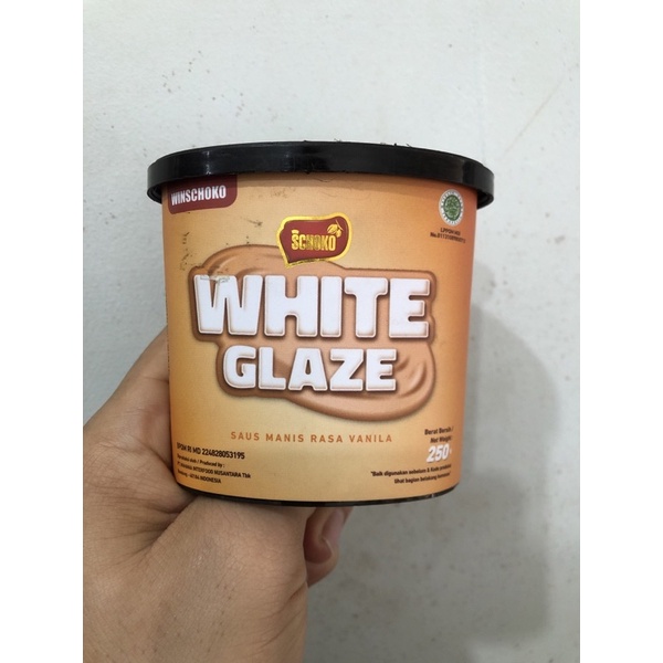 winschoko saus manis rasa vanilla / selai vanila /glaze vanila 250grm