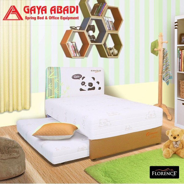 Kasur Sorong  / Springbed 2 in 1 Kiddos Panda Good Dream - Florence Springbed