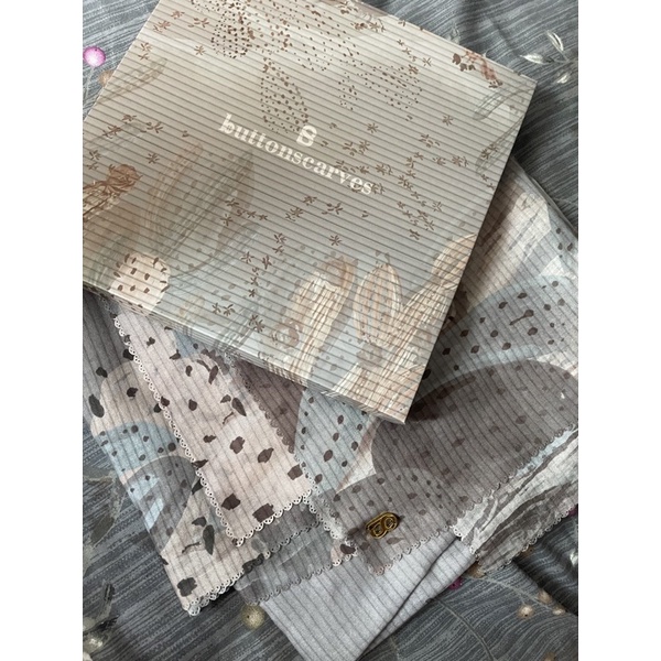 Buttonscarves Opuntia mint