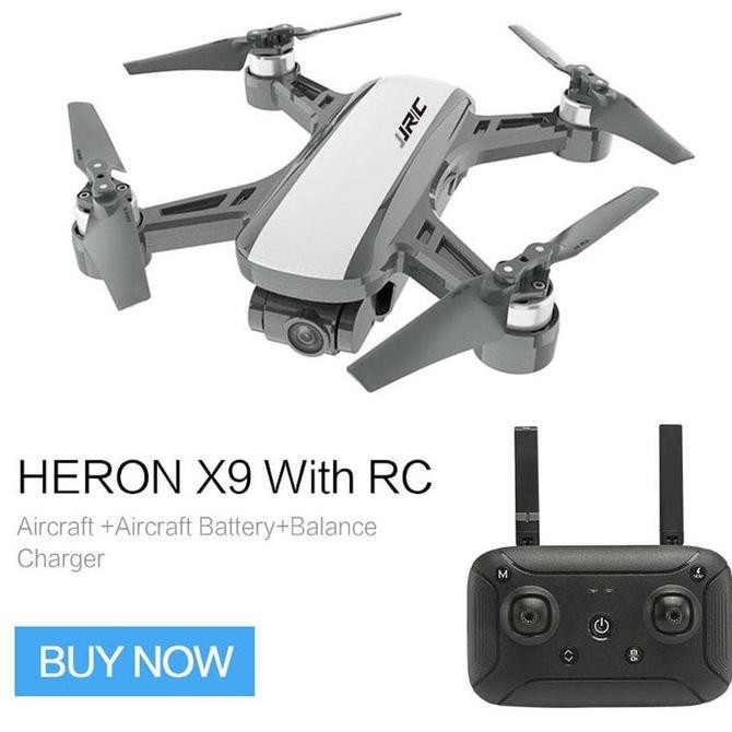 JJRC X9 Wi-Fi Heron Drone Brushless Gimbal GPS RC Quadcopter