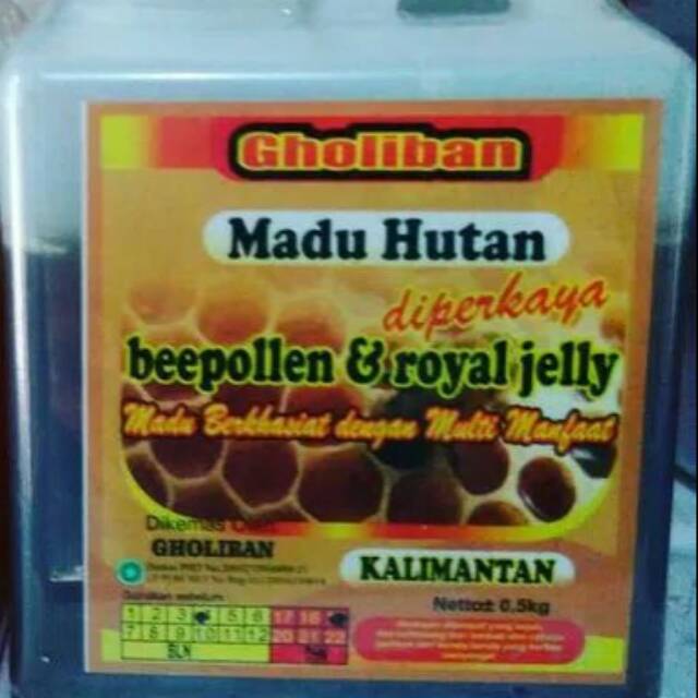 

MADU HUTAN GHOLIBAN 1/2 KG - DIJAMIN ORI