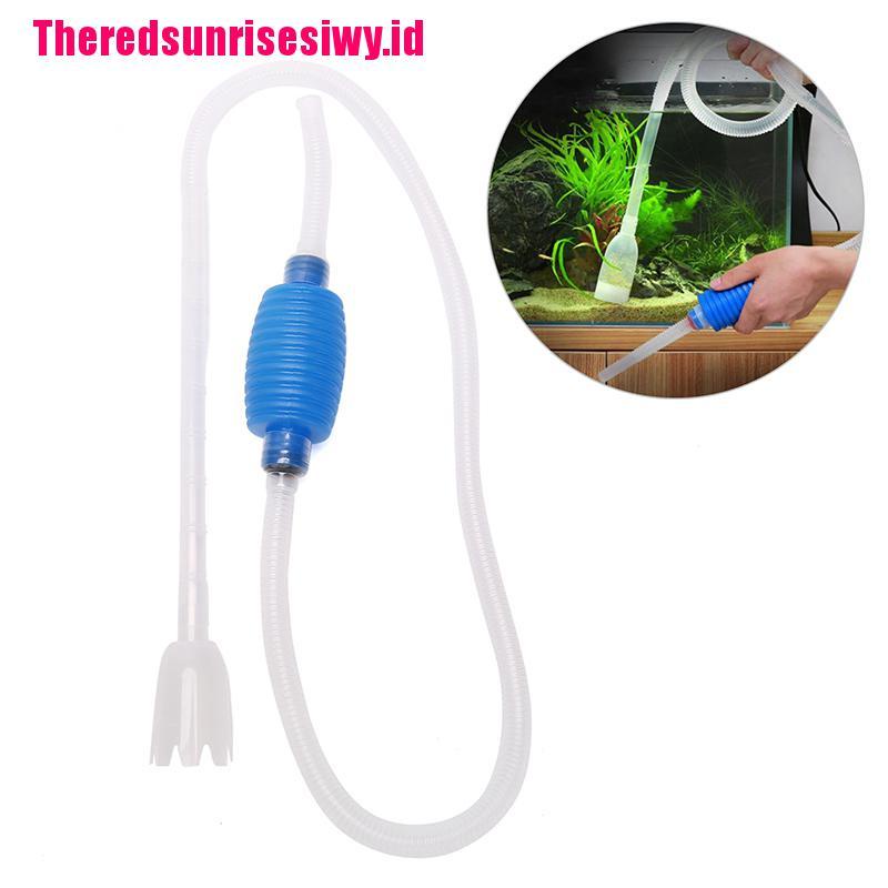 Pompa Vacuum Cleaner Model Genggam Dengan Nozzle Filter Untuk Akuarium Ikan