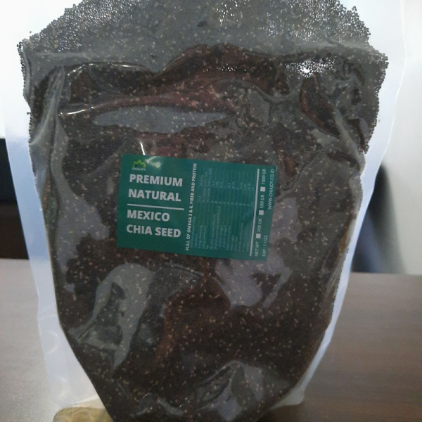 

SALE! Black Chia Seed 1 KG Mexico Premium Natural Grade 1 by Chiajoy MURAH