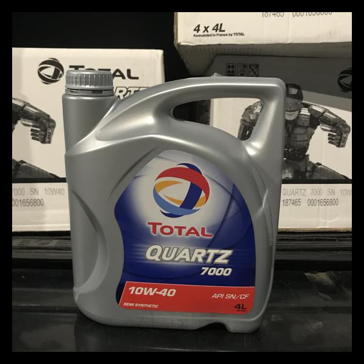 Oli total quartz 7000/oli total 7000/oli mesin/oli total 10w40 HEMAT