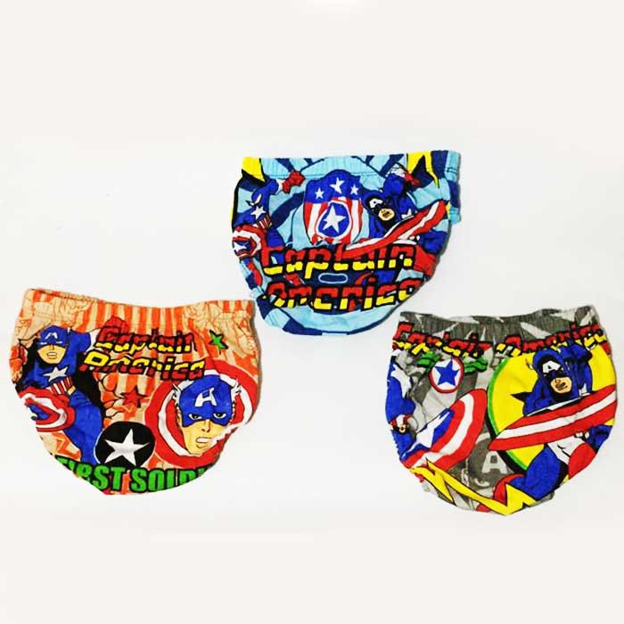CELANA DALAM RIDGES ANAK COWO / LAKI-LAKI &quot;CAPTAIN AMERICA&quot; ISI 3 PCS