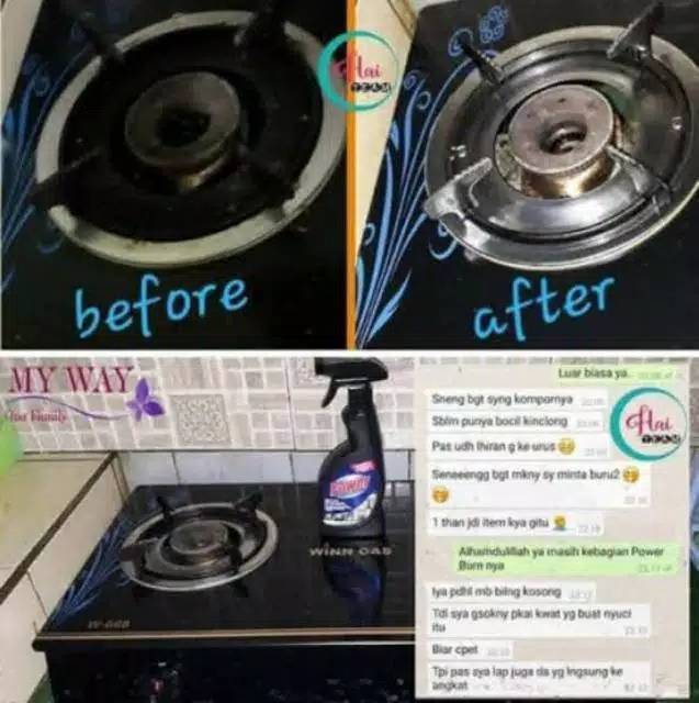 My Way Power Black / Power Hitam Serbaguna ( Pembersih Panci kompor setrika kerak / Karat dan Lemak)