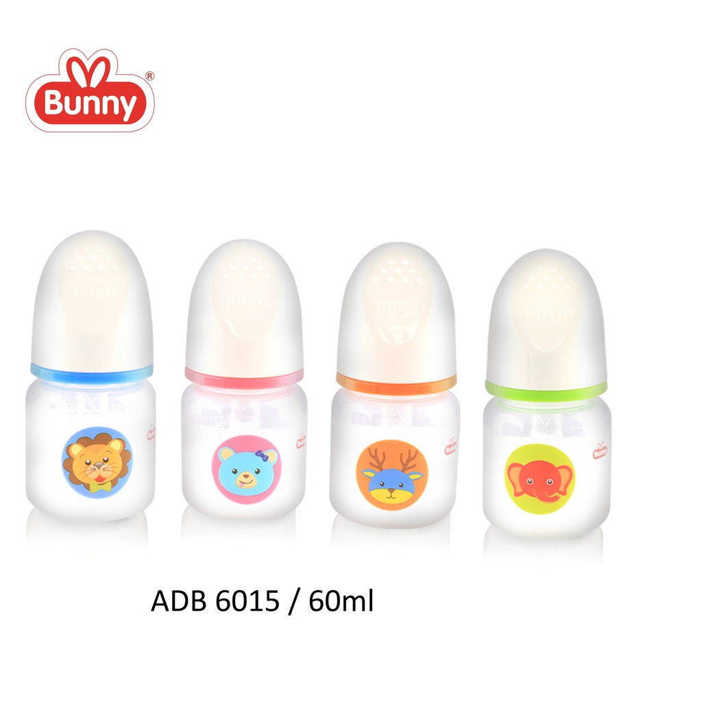 Lusty Bunny BASIC Series Feeding Bottle Botol Susu Anak 60ml 120ml 250ml