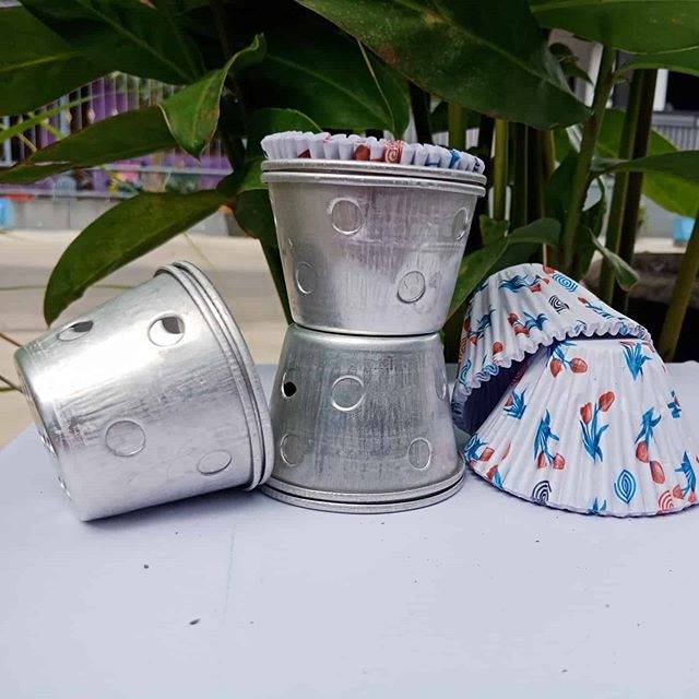 Cetakan Roti Kukus Panjang loyang roti kukus