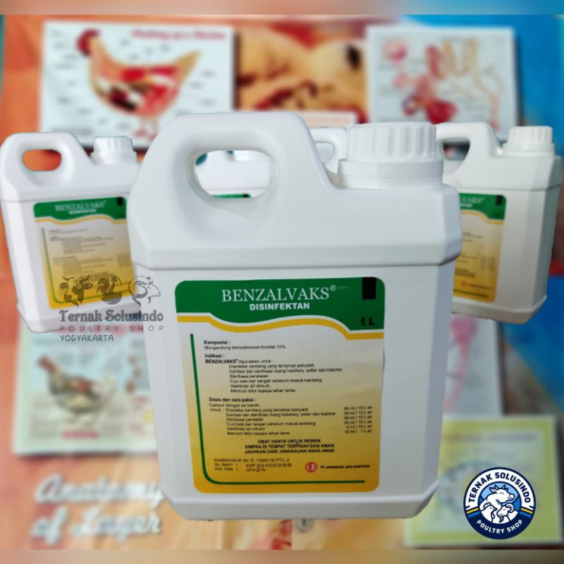 Benzalvaks Disinfektan 1 Liter