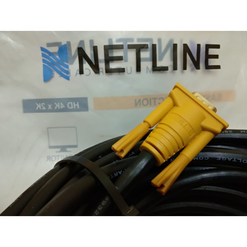 NETLINE Kabel Vga GOLDPLATED 15Meter M/M