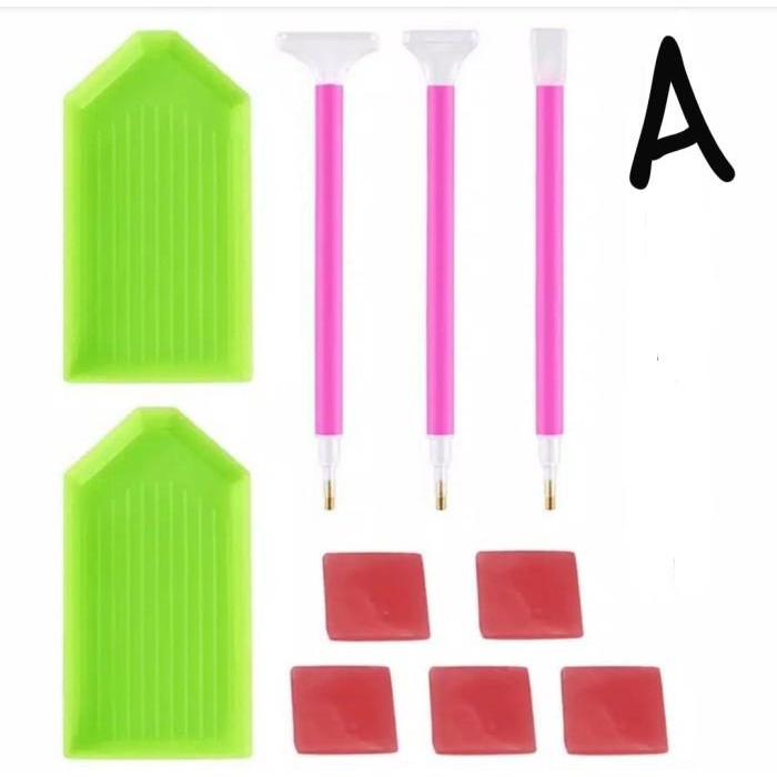 

Set Tool Diamond Painting Alat Tambahan