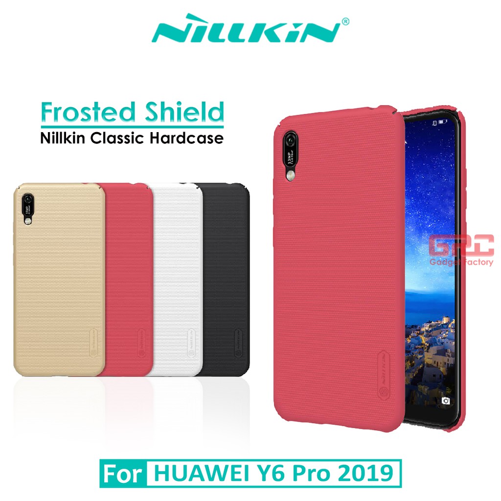 Hard Case HUAWEI Y6 Pro 2019 Nillkin Frosted Shield Casing Original
