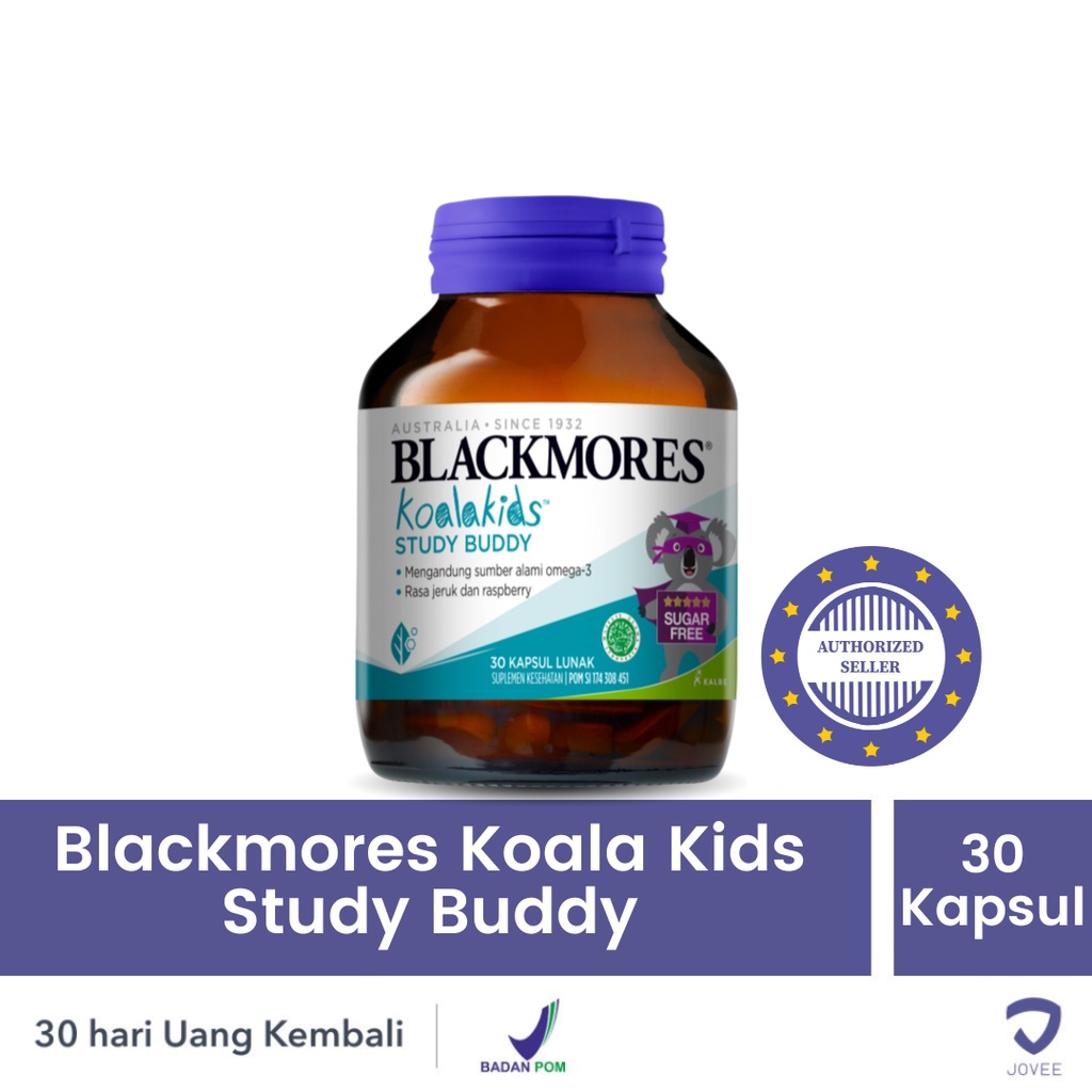 Jual BLACKMORES KOALA KIDS STUDY BUDDY OMEGA 3 & VITAMIN E Vitamin