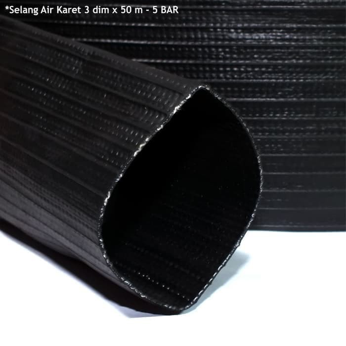 Selang Drip Irigasi Air Karet 2 dim 50m Kekuatan 5 bar