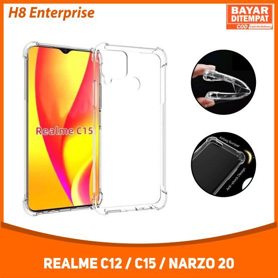 Casing for Realme C12 / C15 / Narzo 20 Case Anti Crack Anti Shock - Bening