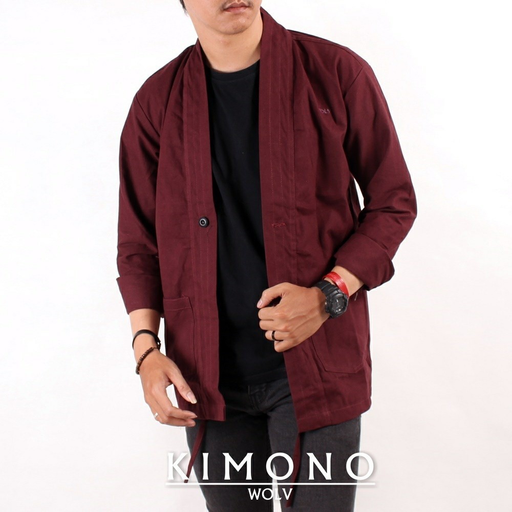 Jaket Kimono Jaket Pria &amp; Wanita Wolv