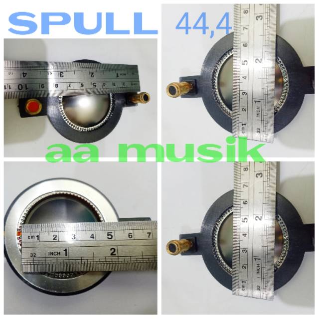 SPULL TWEETER 44,4-SPULL TWEETER 1,75 INCH DRIVER RCF N450