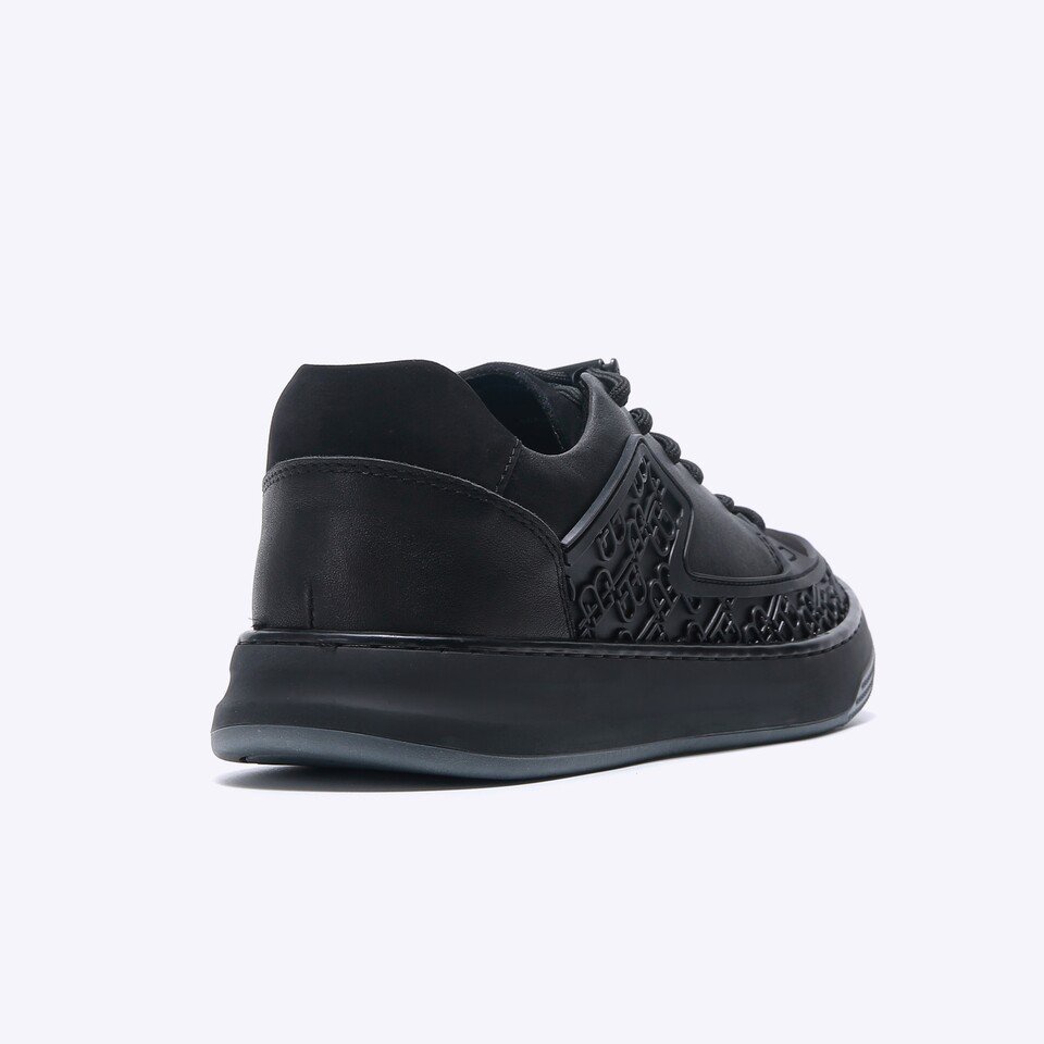 SEPATU SNEAKER EVERBEST PRIA ORIGINAL CASUAL KETS BRANDED HITAM EM11