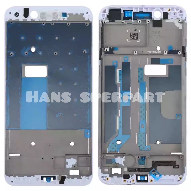 MIDDLE FRAME TULANGAN OPPO F3 / FRAME BEZEL TULANG TENGAH OPPO F3