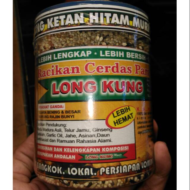 LONGKUNG LONG KUNG PAKAN BURUNG PERKUTUT