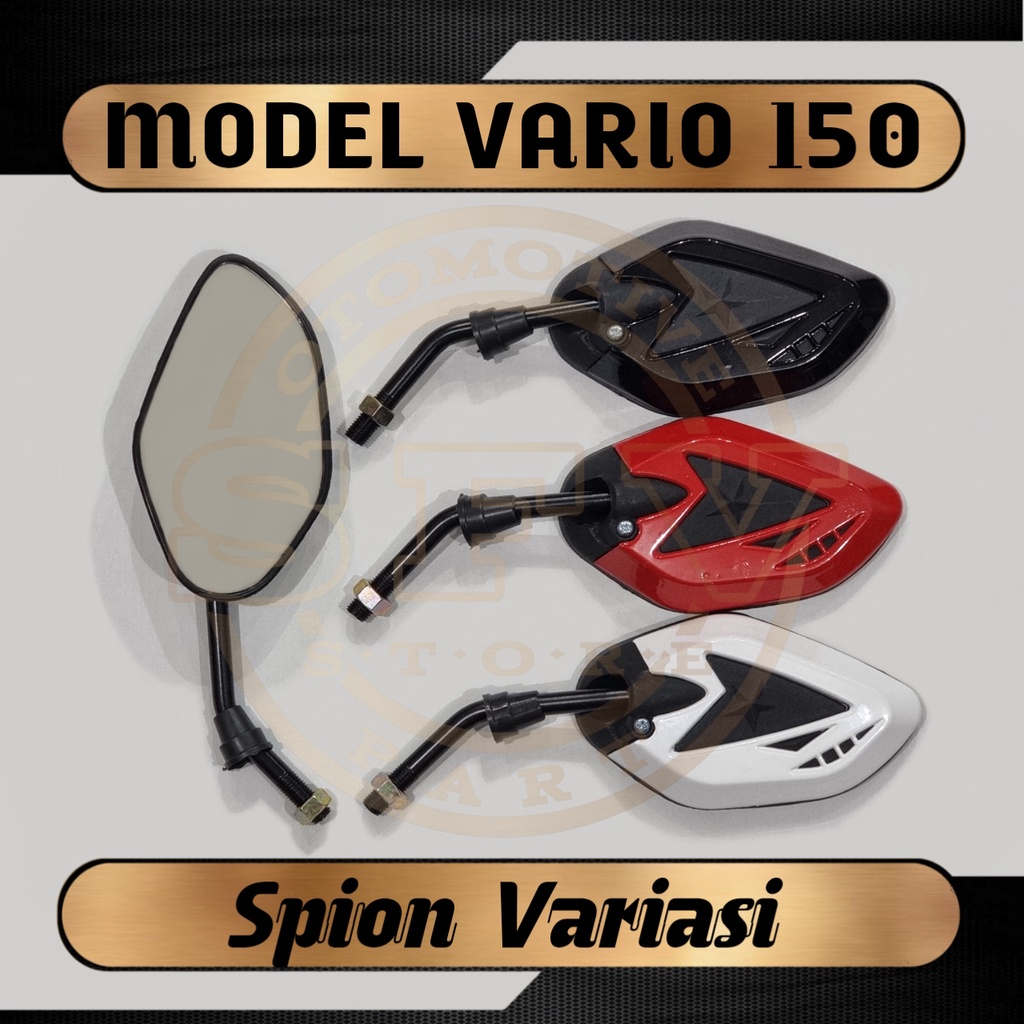 Kaca Spion Model Vario 150 New / Beat Fi / Vario 125 / Beat Honda Yamaha Standar Dan Mini-4
