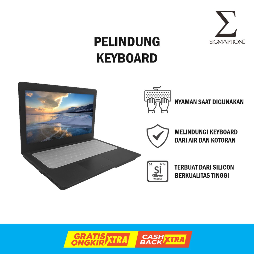 Jual PELINDUNG KEYBOARD KECIL LAPTOP SCREEN PROTECTOR 11" SP SILICON