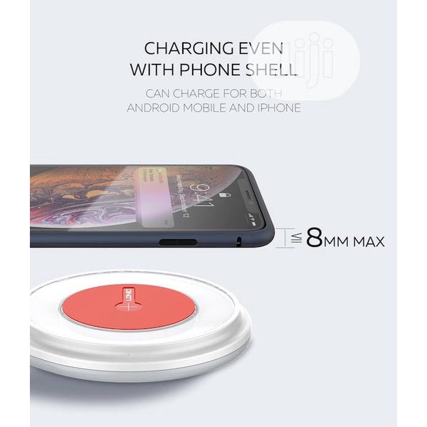 LDNIO AW001 Wireless Charger 10W 2A QI FAST CHARGING Wireless Charging Pad LED