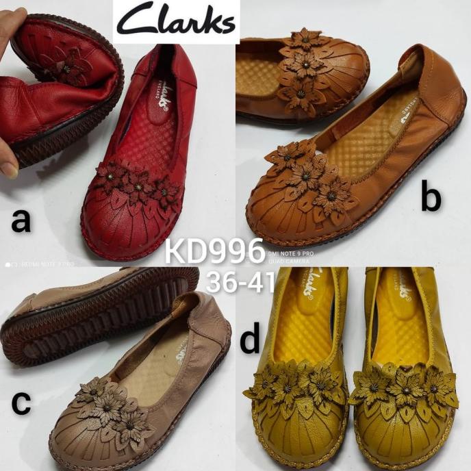 KD 996 Sepatu clarks wanita/sepatu kulit wanita/clarks original/clarks Termurah