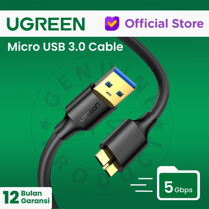 UGREEN Kabel data HDD Harddisk External USB 3.0 - US130