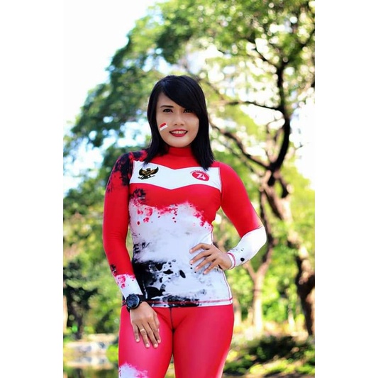 Sxb sport Indonesia setelan merah putih edisi kemerdekaan