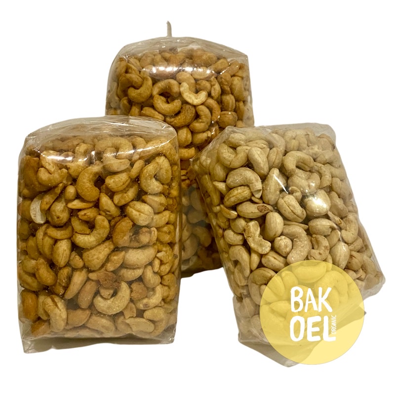 

Kacang Mete / Kacang Mede Panggang Oven Roasted Rasa Asin Bawang 1kg