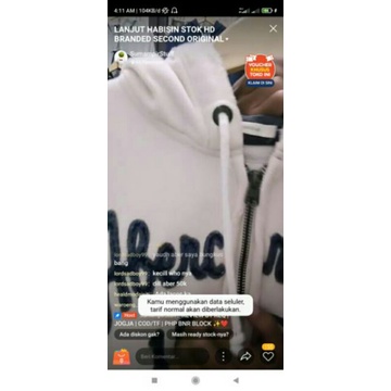 Hoodie Abercrombie Second Original