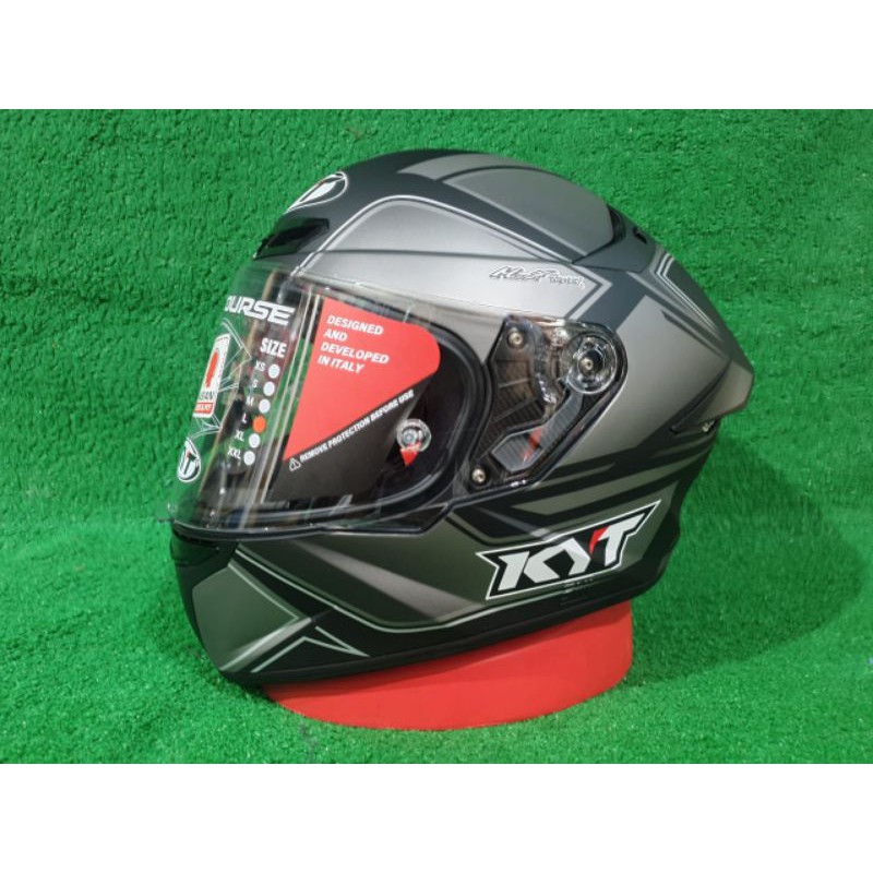 KYT TT COURSE taurish Coll grey / kyt ttc taurish coll grey