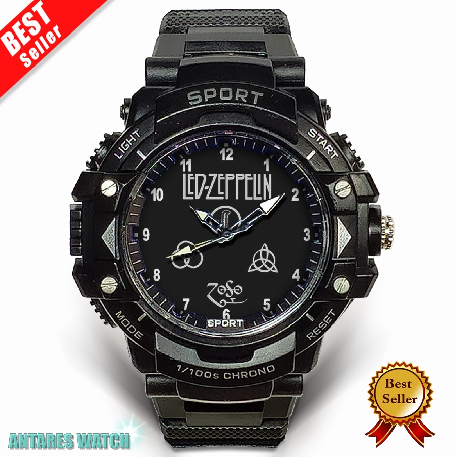 (Exclusive) Jam Tangan LED ZEPPELIN - 1 (Awesome)