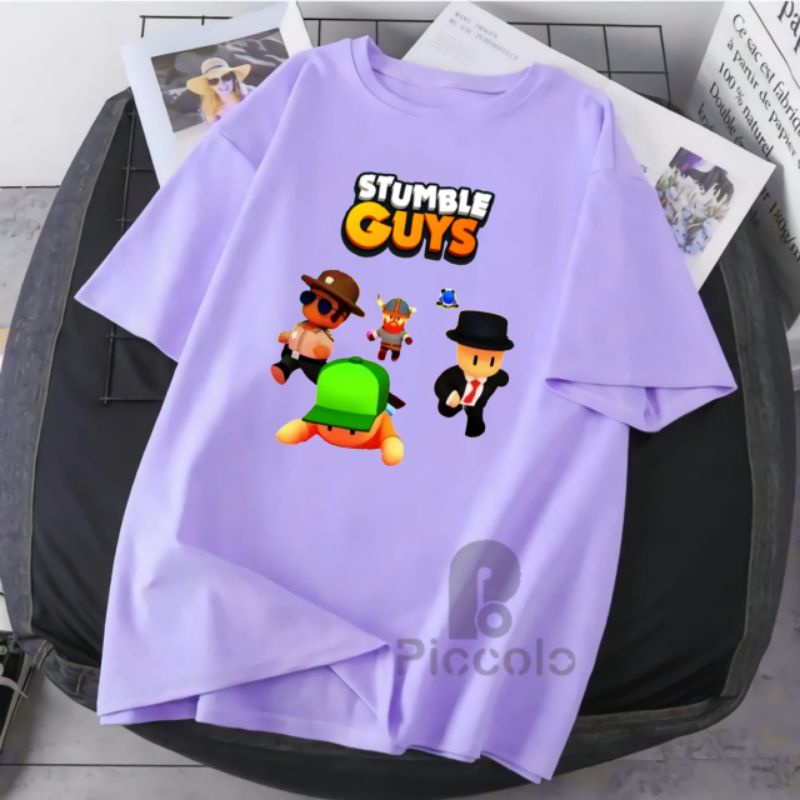 baju kaos anak stumble guys bahan premium