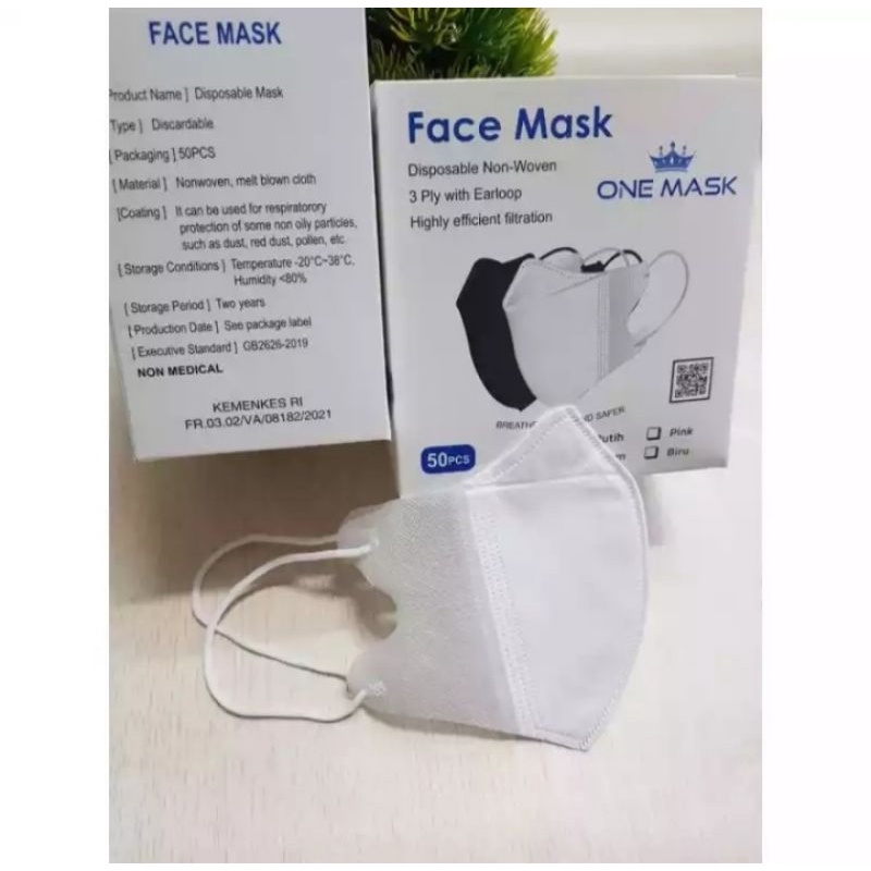 Promo Masker Duckbil 3 ply 1 box 50 pack | harga termurah masker duckbill
