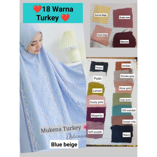 Mukena Turkey Dalanova