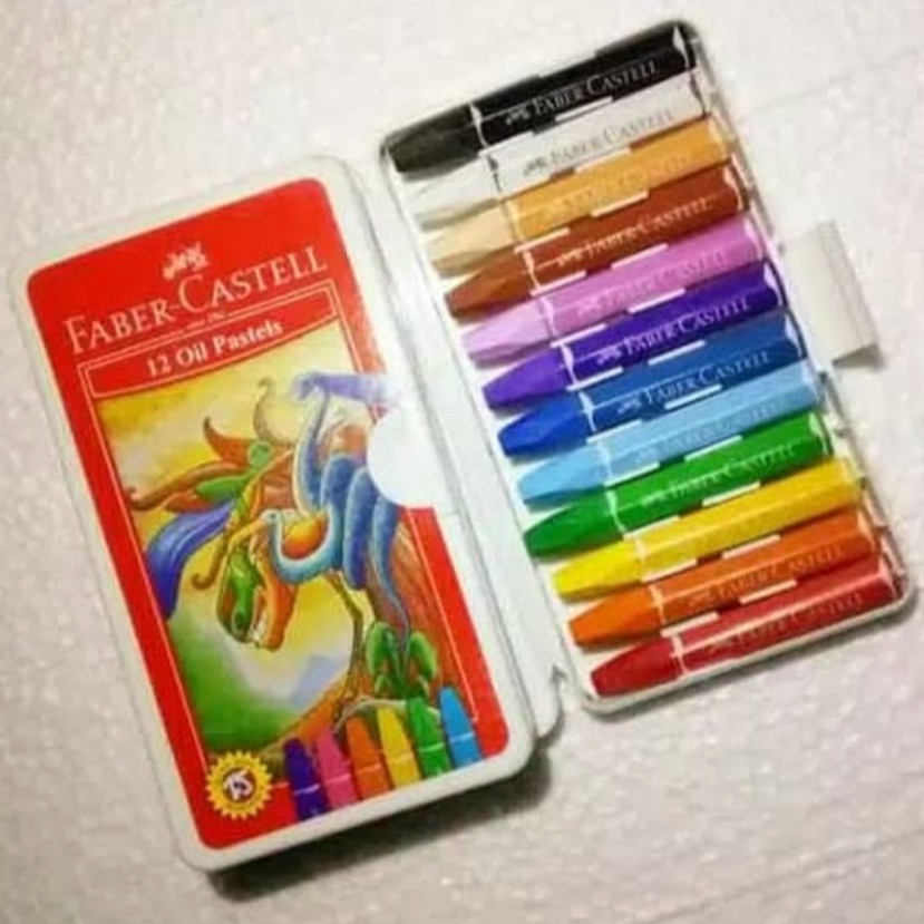 

Crayon faber castell 12 oil pastels