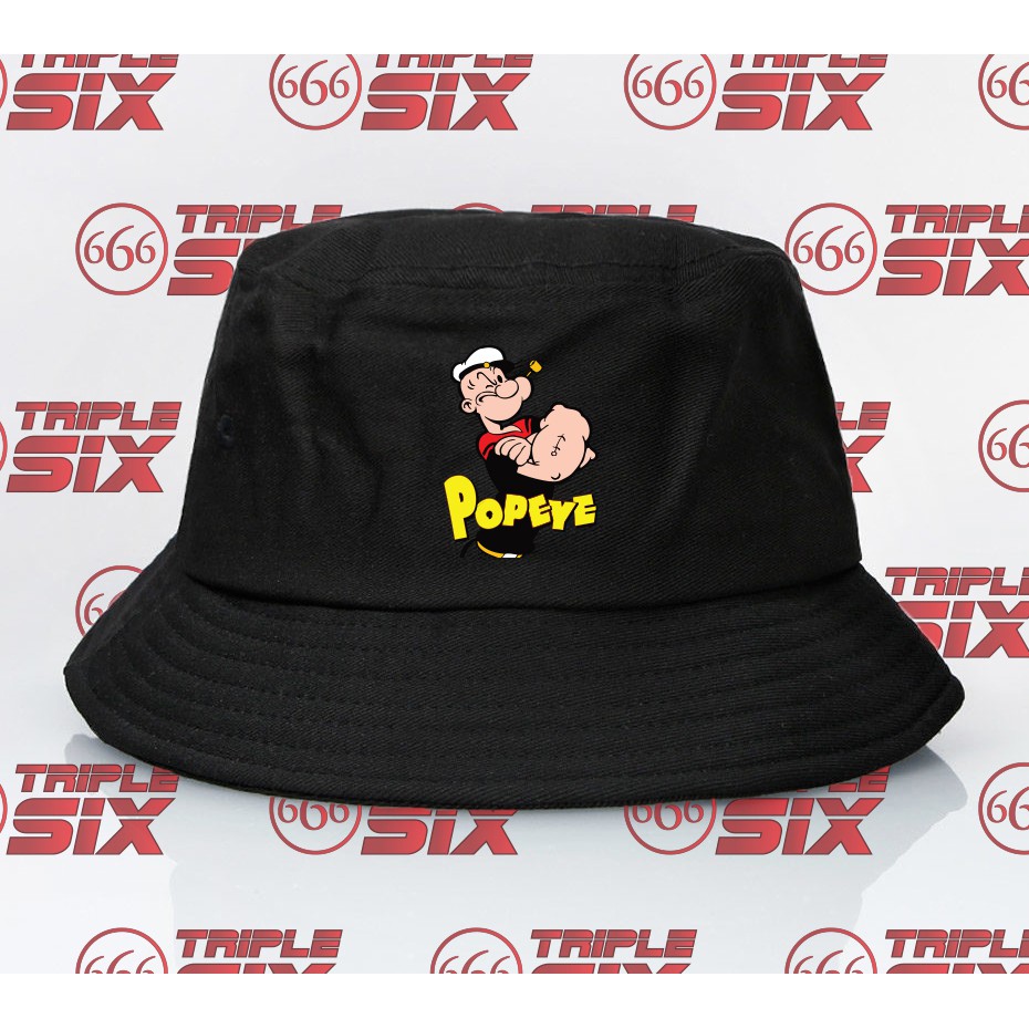 topi bucket popeye sailor man