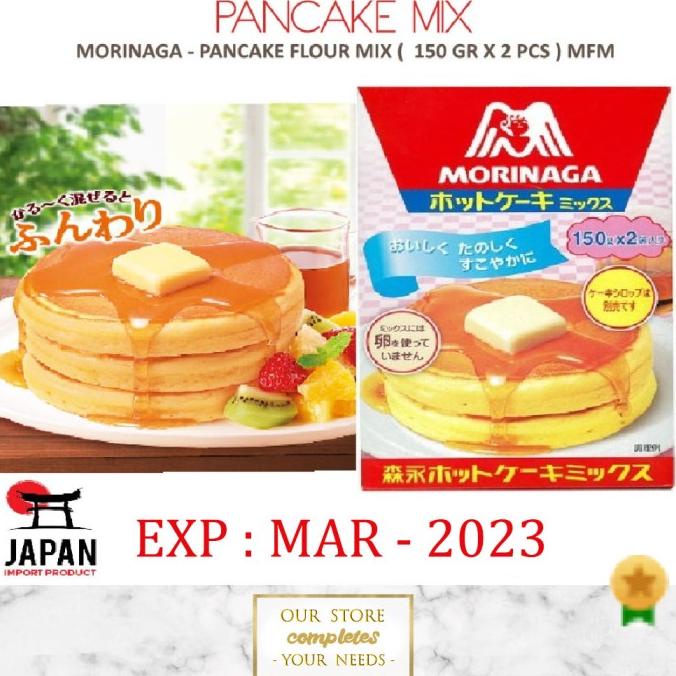 

BAYAR DITEMPAT MORINAGA PANCAKE HOT CAKE MIX TEPUNG PREMIX PANCAKE JEPANG