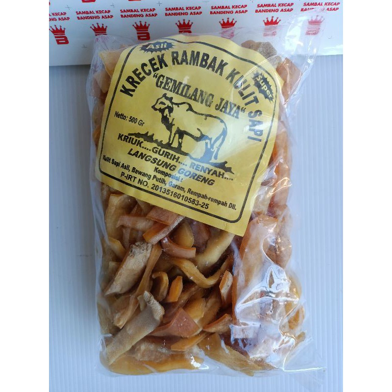 

rambak sapi mentah 500g