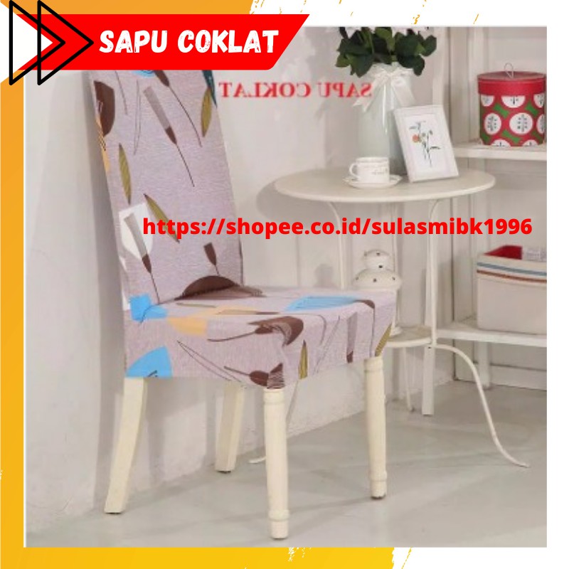 Sarung Kursi Cover Chair Sarung Furnitur Perlengkapan Rumah Cover Kursi Dekorasi Ruang Makan