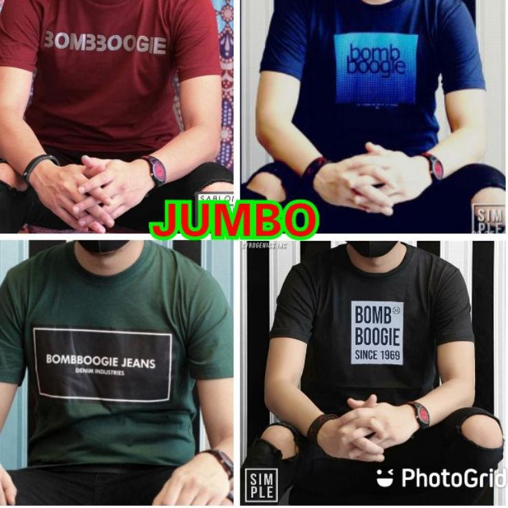 ⭐cantik⭐nya⭐ xxl xxxl kaos jumbo bombogie⭐makasih.
