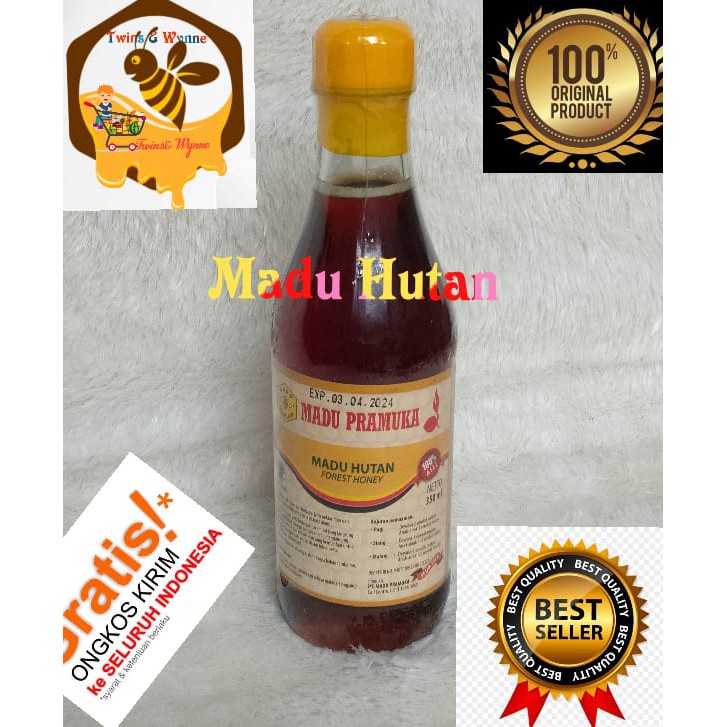 

Madu pramuka madu hutan 350ml